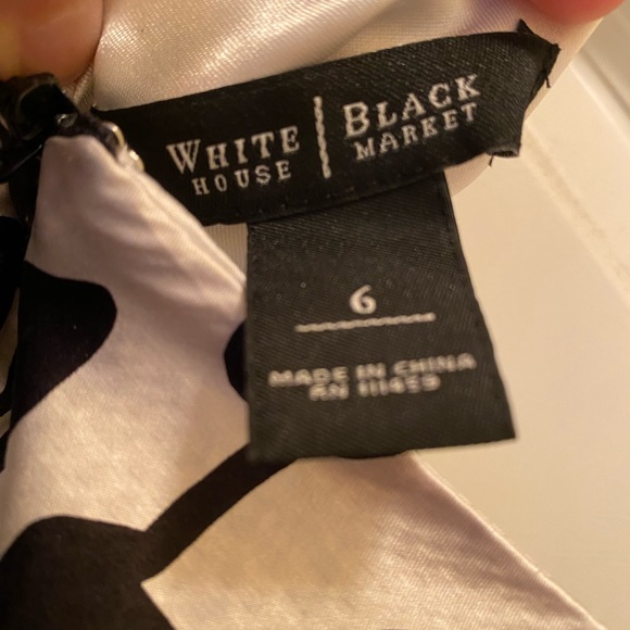 WHITE HOUSE BLACK MARKET DRESS SIZE 6 - Picture 7 of 7